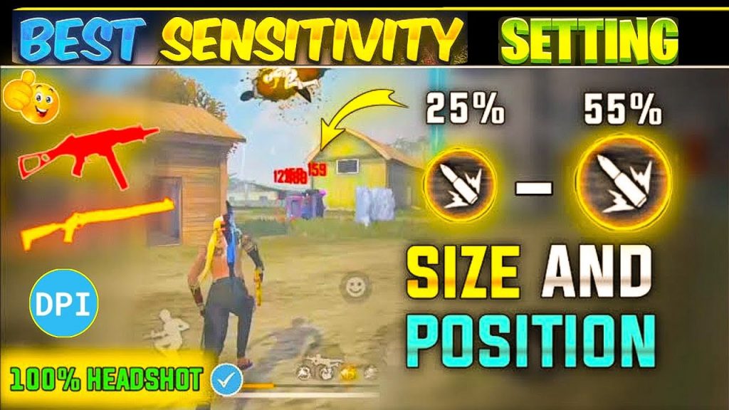 best free fire sensitivity settings for one tap Free Fire free look sensitivity setting