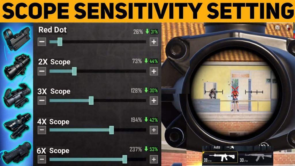free fire 2x scope sensitivity settings Free Fire training ground aiming with 2x scope at moving target