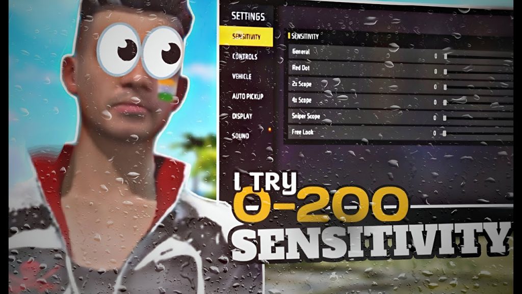 free fire sensitivity settings after game optimization Free Fire training ground aiming practice