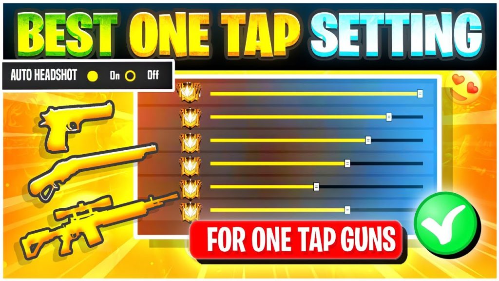 free fire sensitivity settings defensive sensitivity Free Fire fire button size and scope overlay settings screenshot