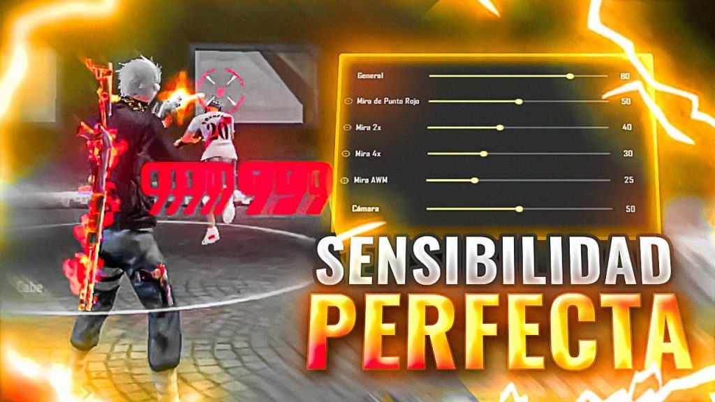 free fire sensitivity settings defensive sensitivity Free Fire General sensitivity slider at 65 screenshot