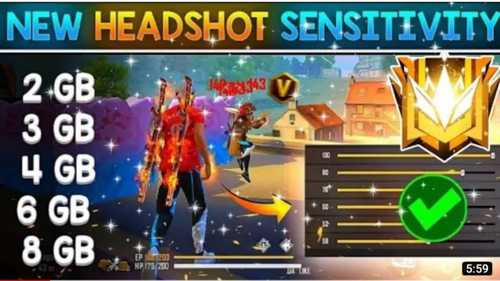 free fire sensitivity settings for asia server Free Fire sensitivity slider adjustment mobile phone