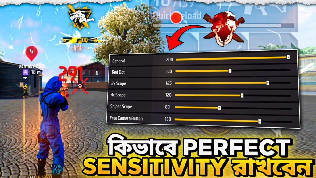 free fire sensitivity settings for beginners 2026 Free Fire general sensitivity slider 75 setting