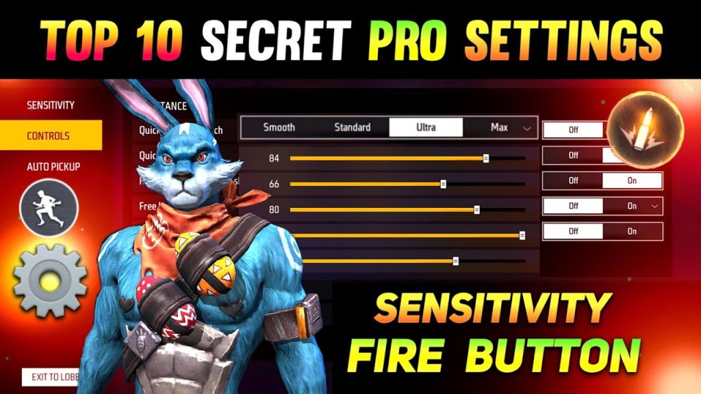 free fire sensitivity settings for fast turning Free Fire gyroscope sensitivity setting enable