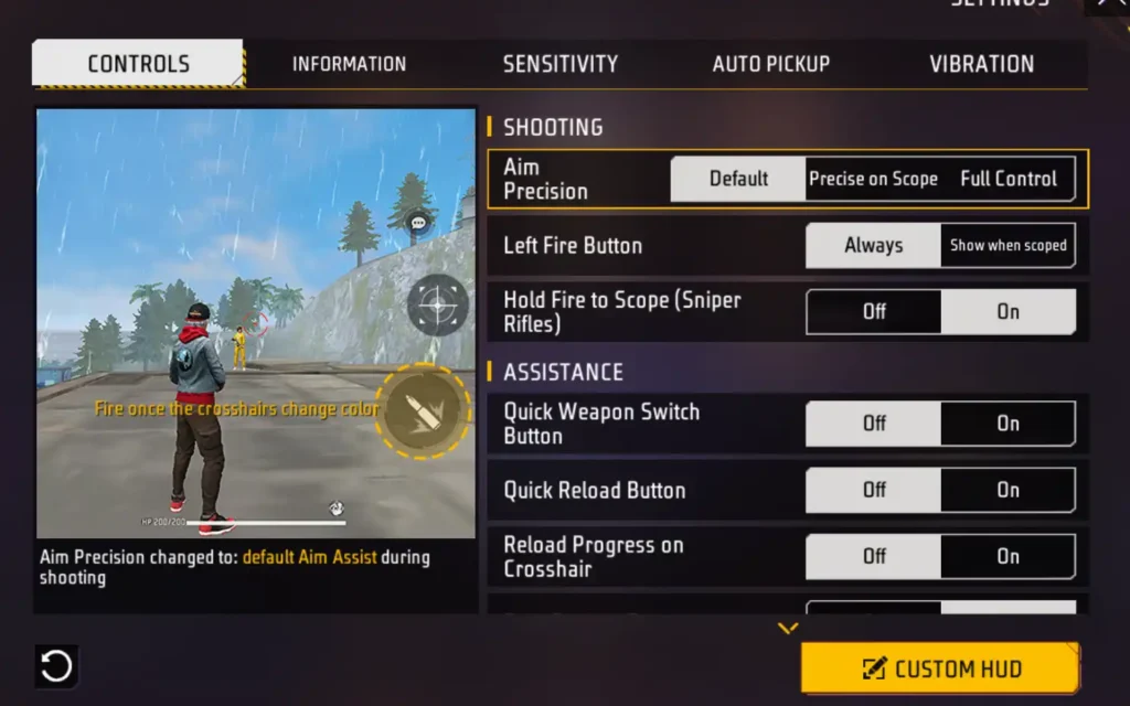 free fire sensitivity settings for fast turning Free Fire sensitivity slider general setting 90