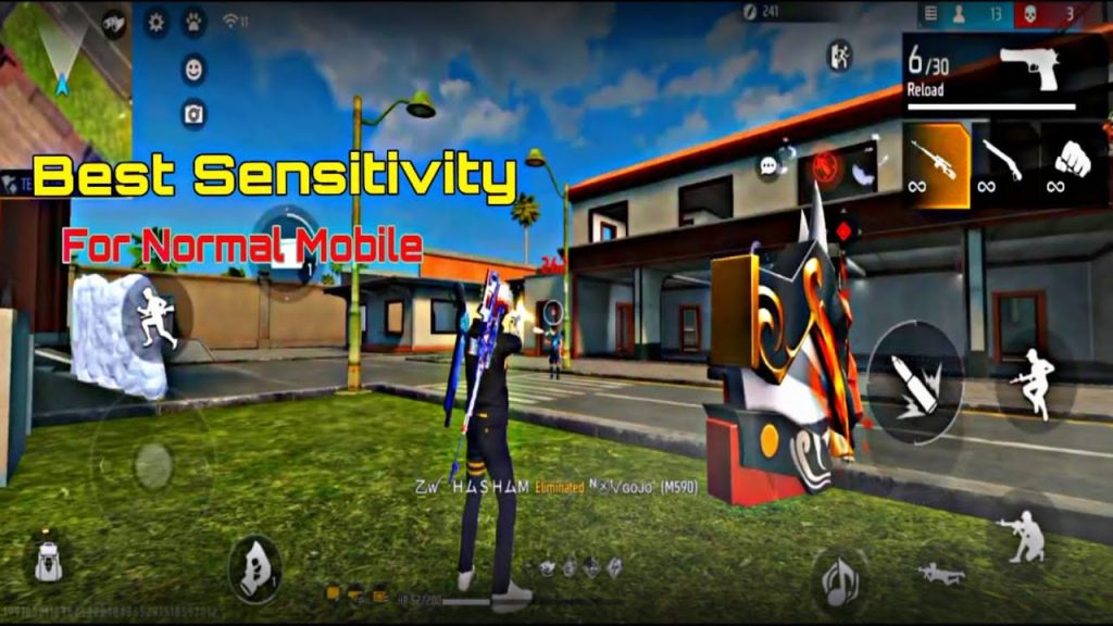 free fire sensitivity settings for heroic rank Free Fire training ground target practice with gun