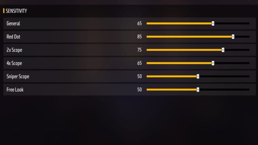 free fire sensitivity settings for input lag Free Fire ranked match end screen with high kill score