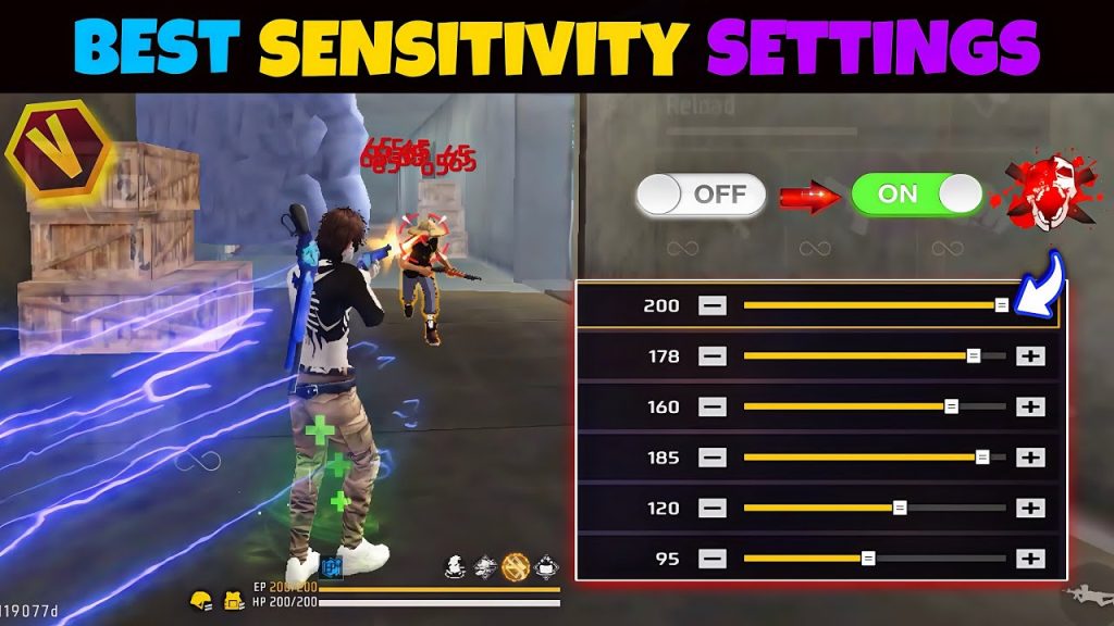 free fire sensitivity settings for instant headshot Free Fire general sensitivity menu