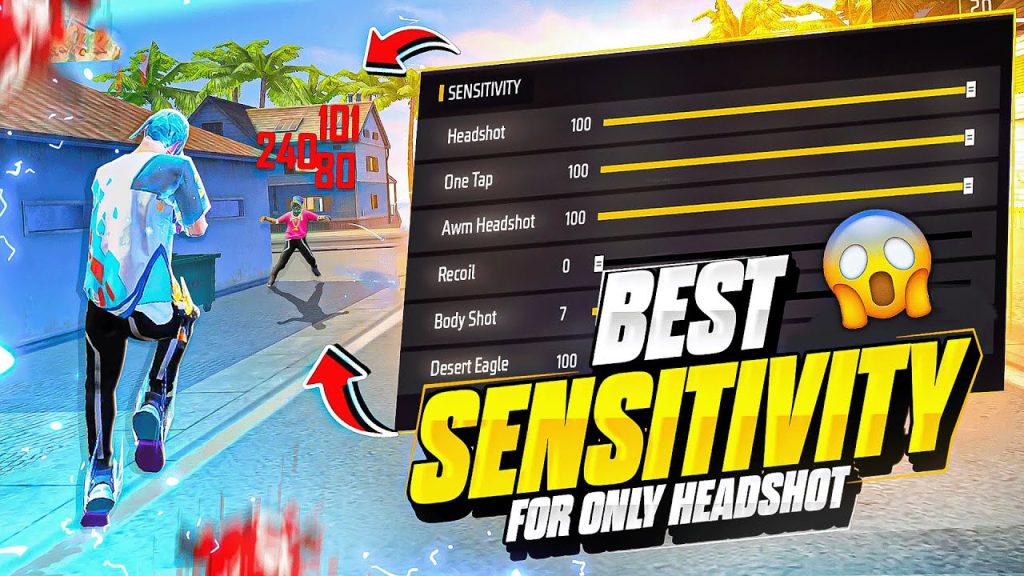 free fire sensitivity settings for instant headshot Free Fire red dot sight sensitivity