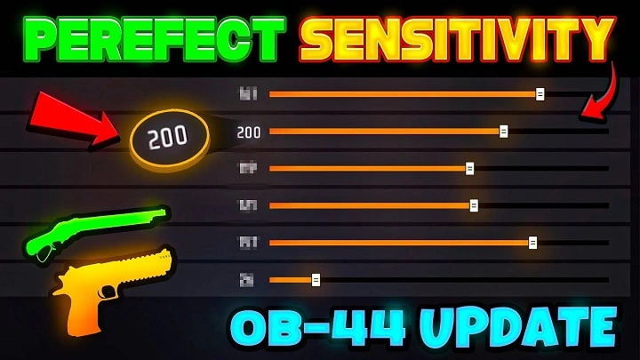 free fire sensitivity settings for one tap Free Fire sensitivity settings menu screenshot camera slider