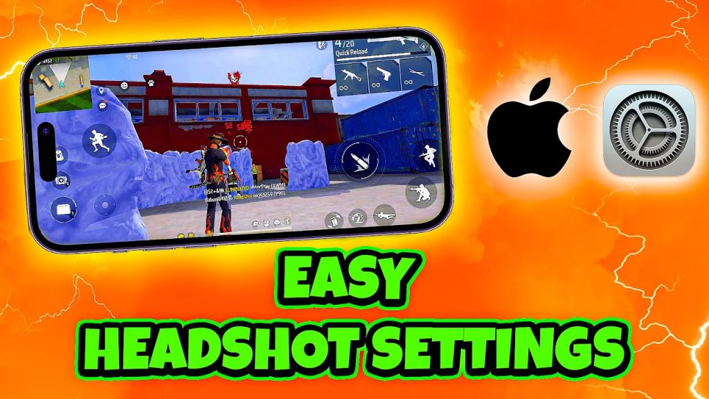 free fire sensitivity settings for support players Free Fire gameplay with red dot sight tracking an enemy