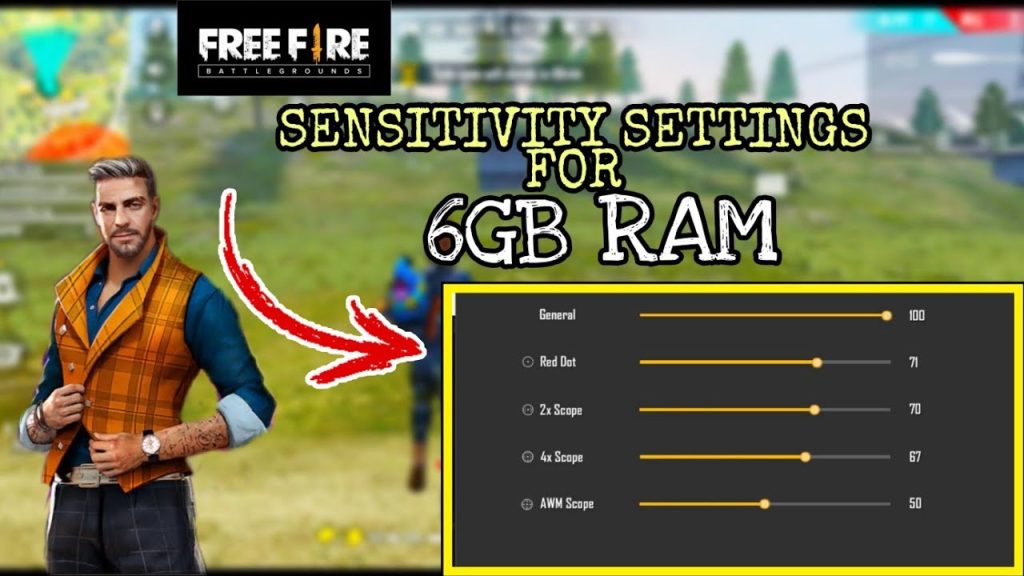 free fire sensitivity settings gaming phone Free Fire DPI settings gaming phone screen