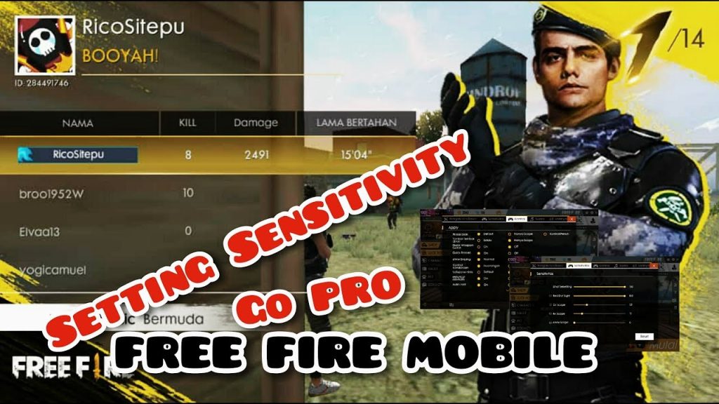 free fire sensitivity settings in pakistan Free Fire general sensitivity slider adjustment
