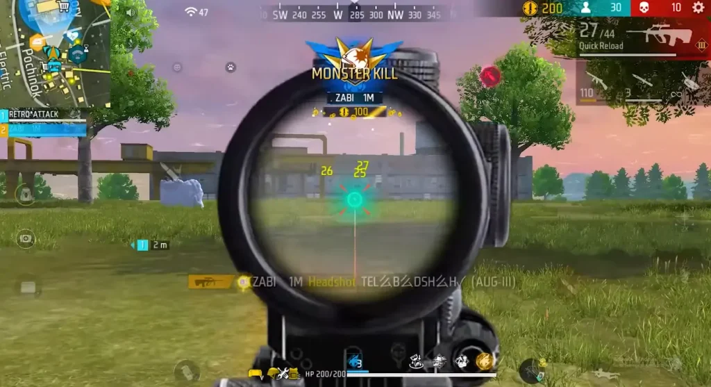 free fire sensitivity settings in vietnam Free Fire training ground aiming targets