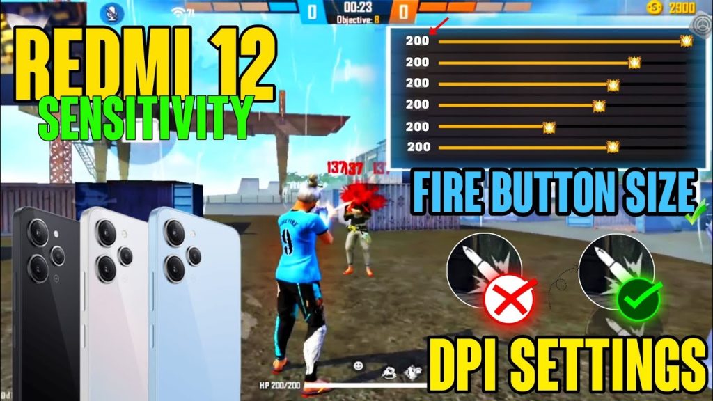 free fire sensitivity settings redmi Free Fire sensitivity settings screen Redmi