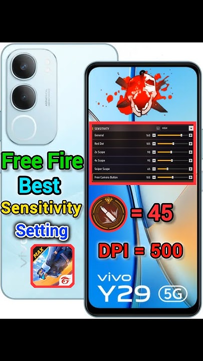 free fire sensitivity settings vivo Free Fire HUD layout claw grip Vivo phone