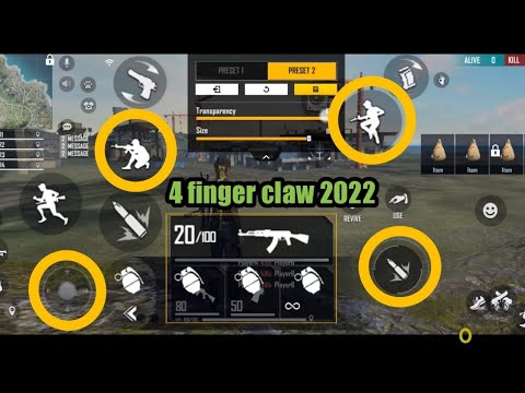 free fire sensitivity settings with 4 finger claw Free Fire training mode target practice