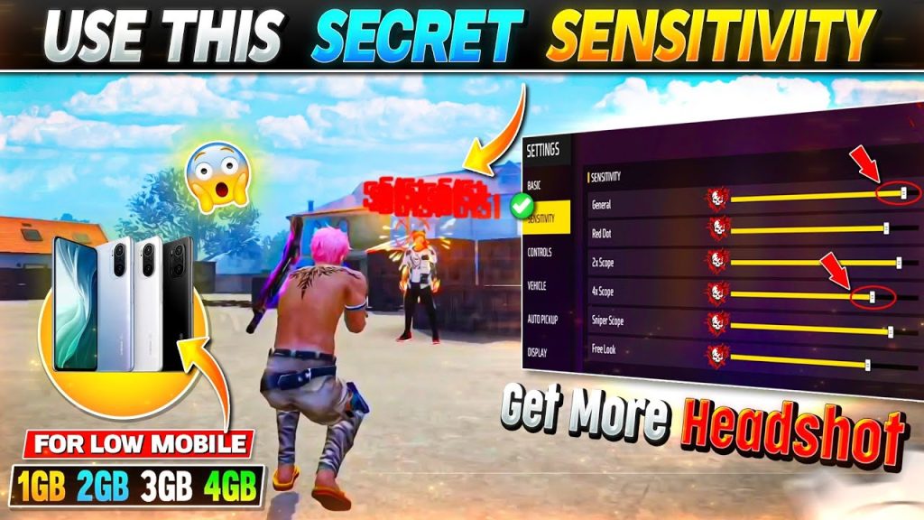 how to export free fire sensitivity settings Sharing Free Fire sensitivity note via messaging app