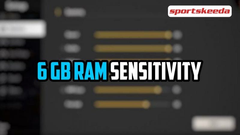 latest free fire sensitivity settings for low end devices Free Fire sensitivity settings menu screenshot