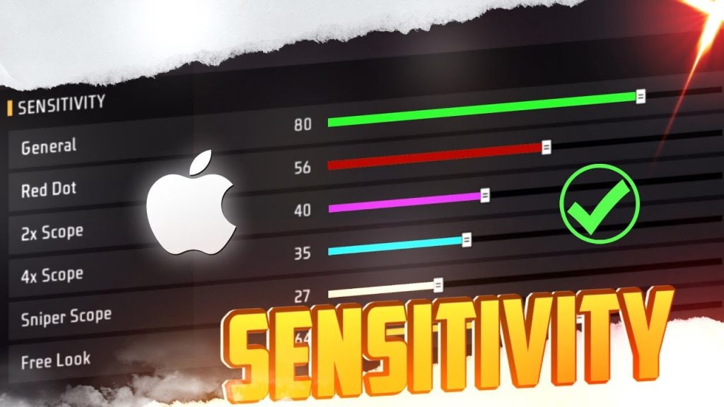 save free fire sensitivity settings Free Fire sensitivity code pasted in notes app on phone