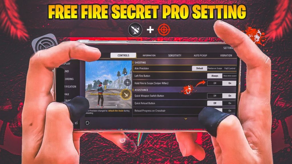 viral free fire sensitivity settings Free Fire sensitivity settings reset default button