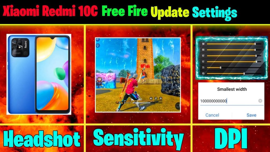best free fire sensitivity settings for xiaomi Free Fire sensitivity settings menu screenshot Xiaomi