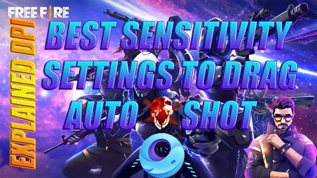 expert free fire sensitivity settings Free Fire player performing drag shot technique