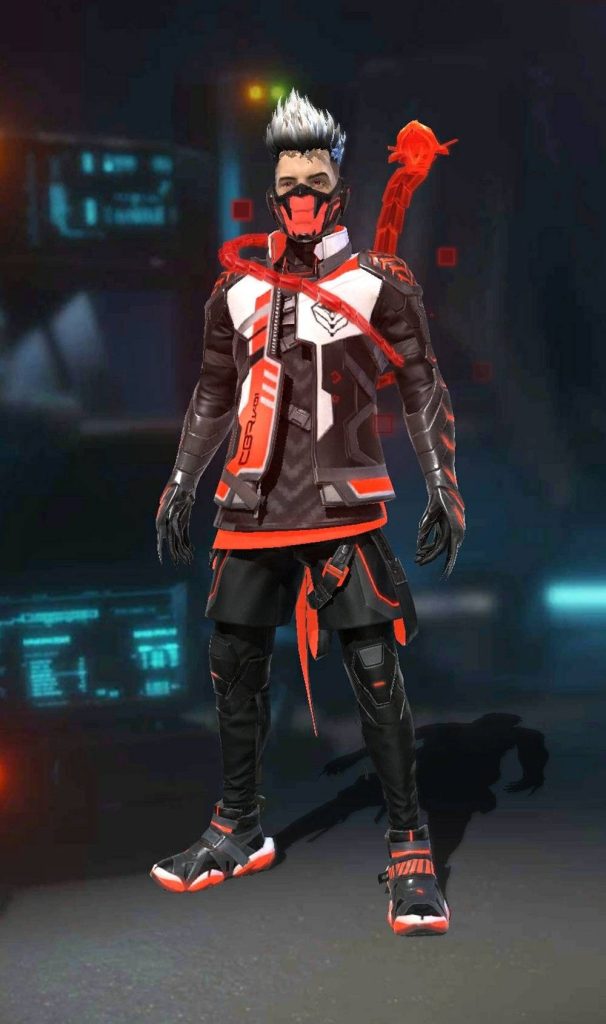 free fire free look sensitivity settings Free Fire character running forward while using free look to scan surroundings