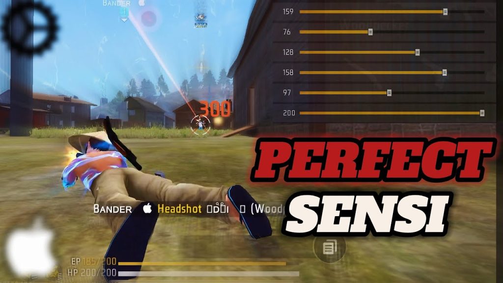 free fire max sensitivity settings for iphone Free Fire Max 4x sensitivity slider set to 50 iPhone