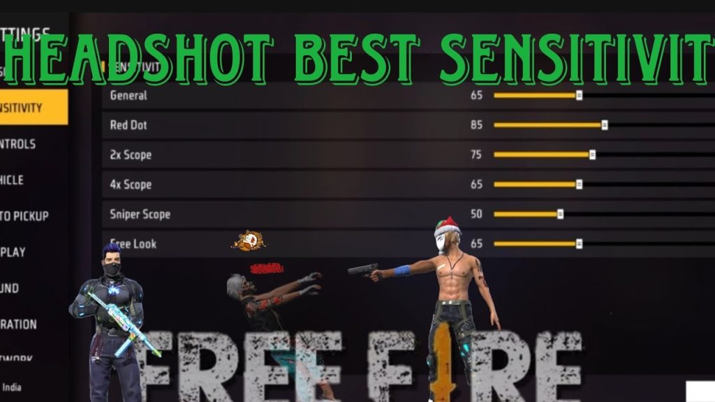 free fire max sensitivity settings for one tap Free Fire Max gameplay one tap headshot kill screenshot