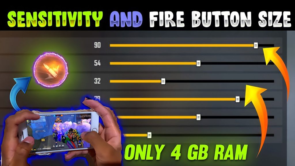 free fire sensitivity settings for 4gb ram Free Fire training room target practice aiming