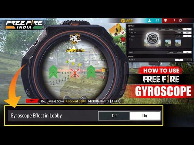 free fire sensitivity settings for aggressive rushing Free Fire gyroscope sensitivity settings on mobile