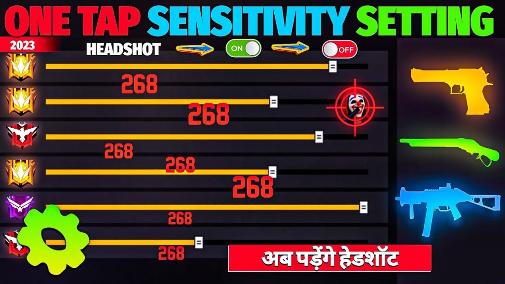 free fire sensitivity settings for auto headshot iphone Free Fire general sensitivity settings for auto headshot