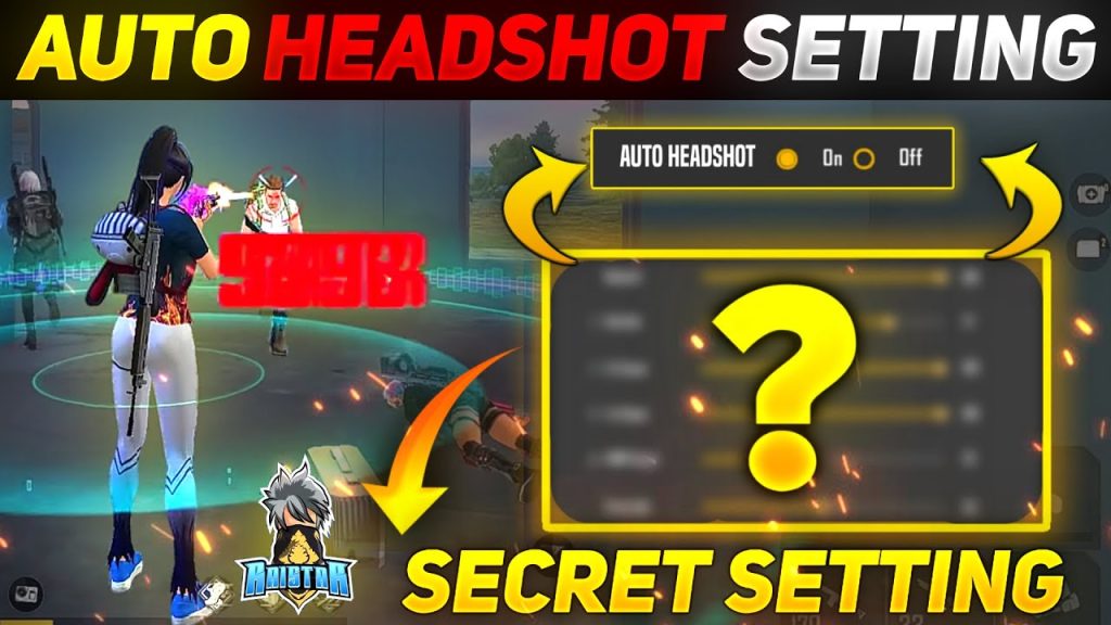 free fire sensitivity settings for auto headshot poco Free Fire aim assist settings menu on Poco