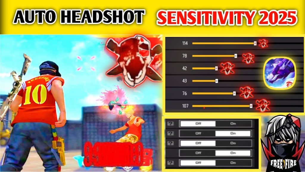 free fire sensitivity settings for auto headshot samsung Free Fire ADS sensitivity slider