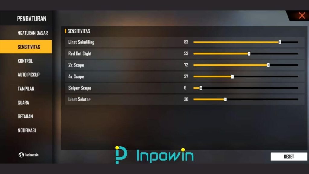 free fire sensitivity settings for auto headshot samsung Samsung Game Booster DPI setting
