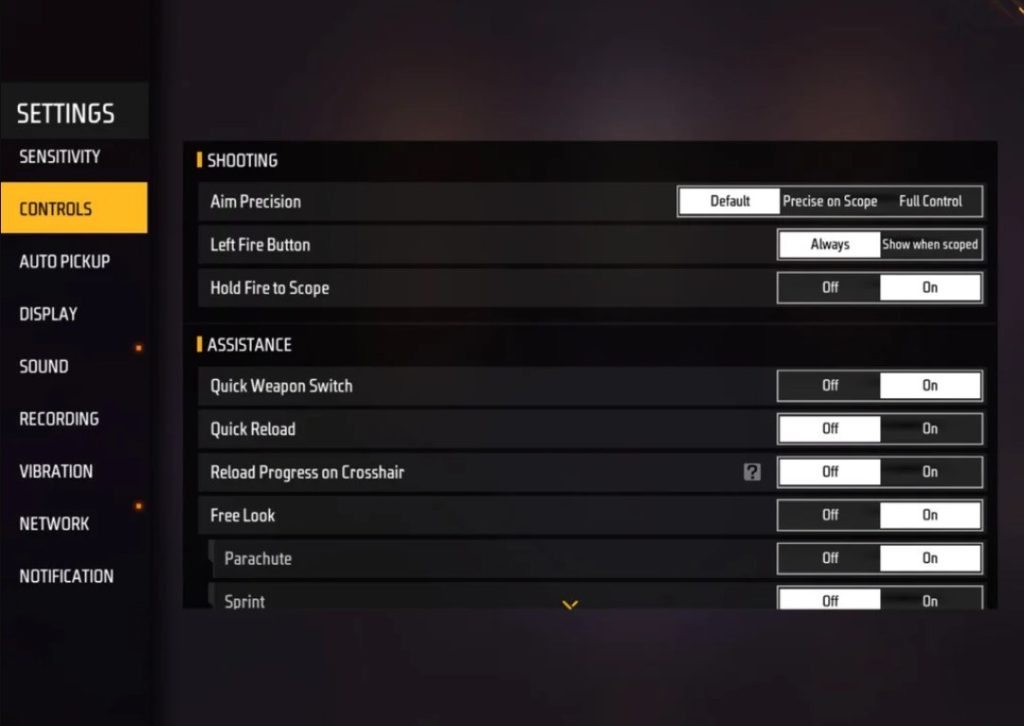 free fire sensitivity settings for auto headshot tablets Free Fire HUD layout tablet custom buttons
