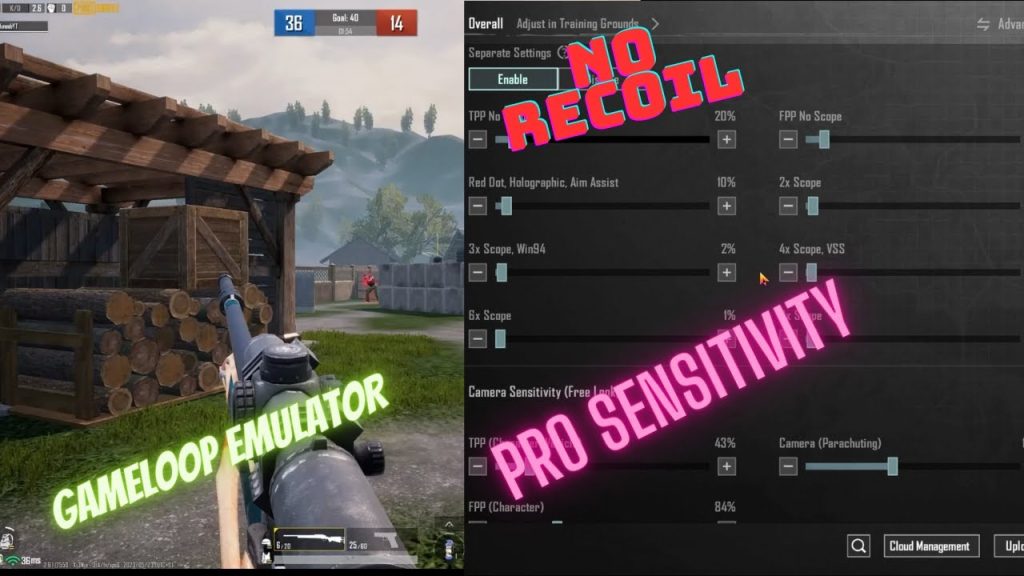 free fire sensitivity settings for emulator players Free Fire emulator sensitivity settings menu mouse pointer