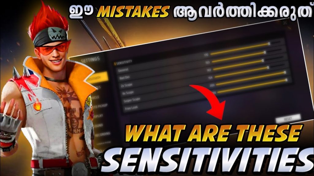 free fire sensitivity settings for m1014 Free Fire ADS sensitivity setting for red dot scope