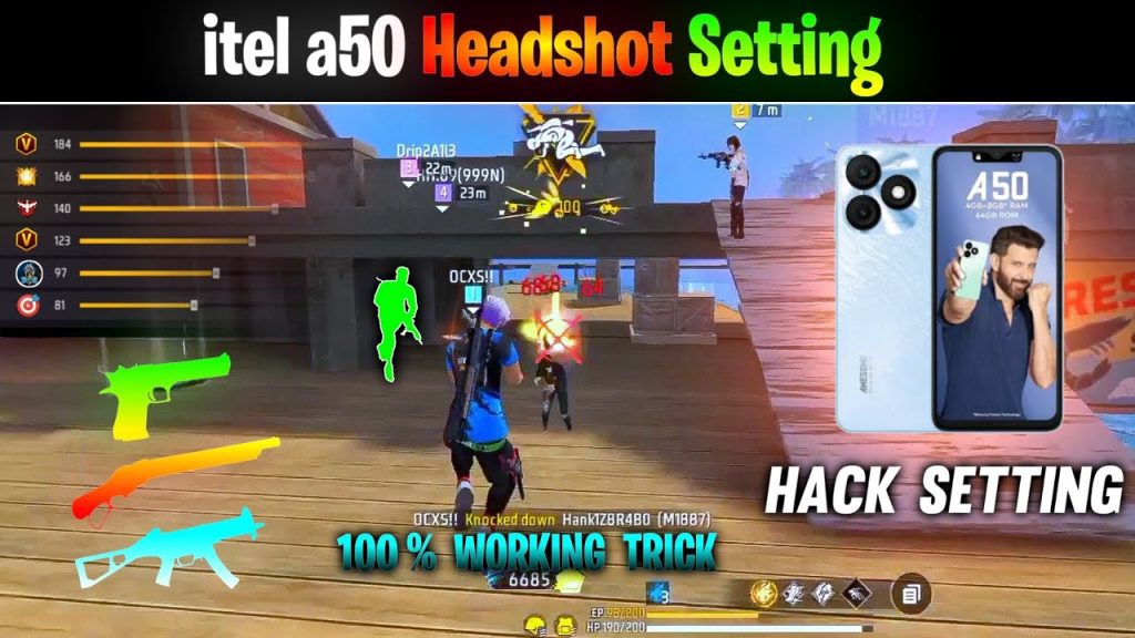 free fire sensitivity settings for regional version Free Fire settings menu with Reset button highlighted