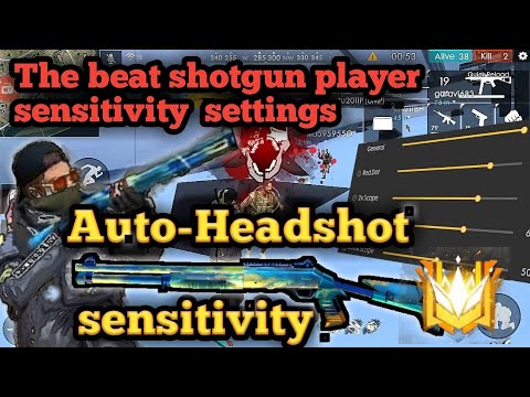 free fire sensitivity settings shotgun recoil Free Fire shotgun spread pattern screenshot