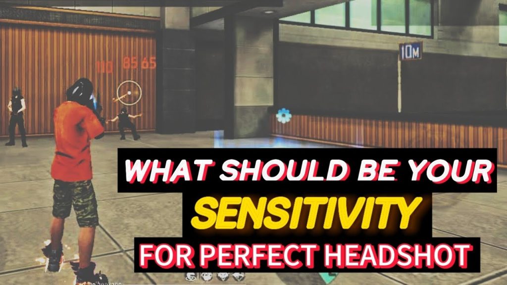 free fire sensitivity settings tester Free Fire aiming practice target dummy training ground