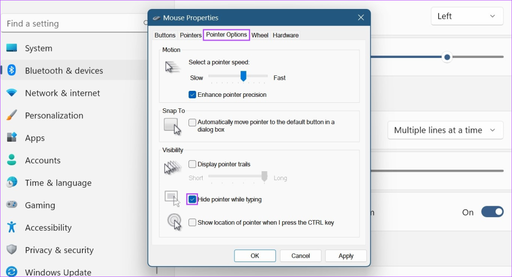 free fire sensitivity settings under 500 dpi Windows mouse settings pointer precision checkbox