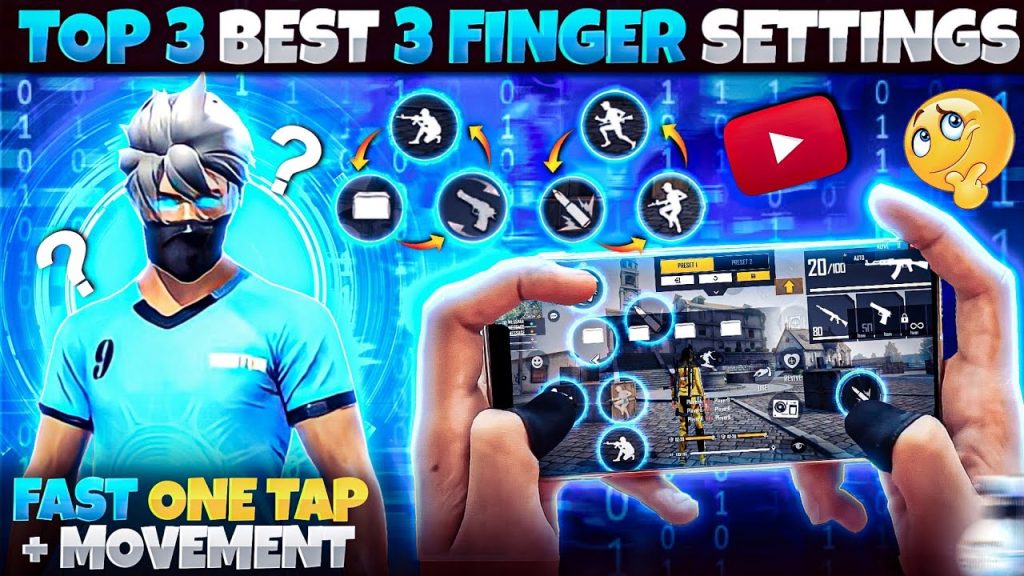 free fire sensitivity settings with 3 finger claw Free Fire ADS sensitivity settings for 3 finger claw