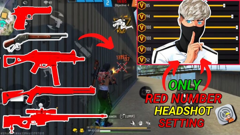 training mode free fire sensitivity settings Free Fire settings save confirmation button