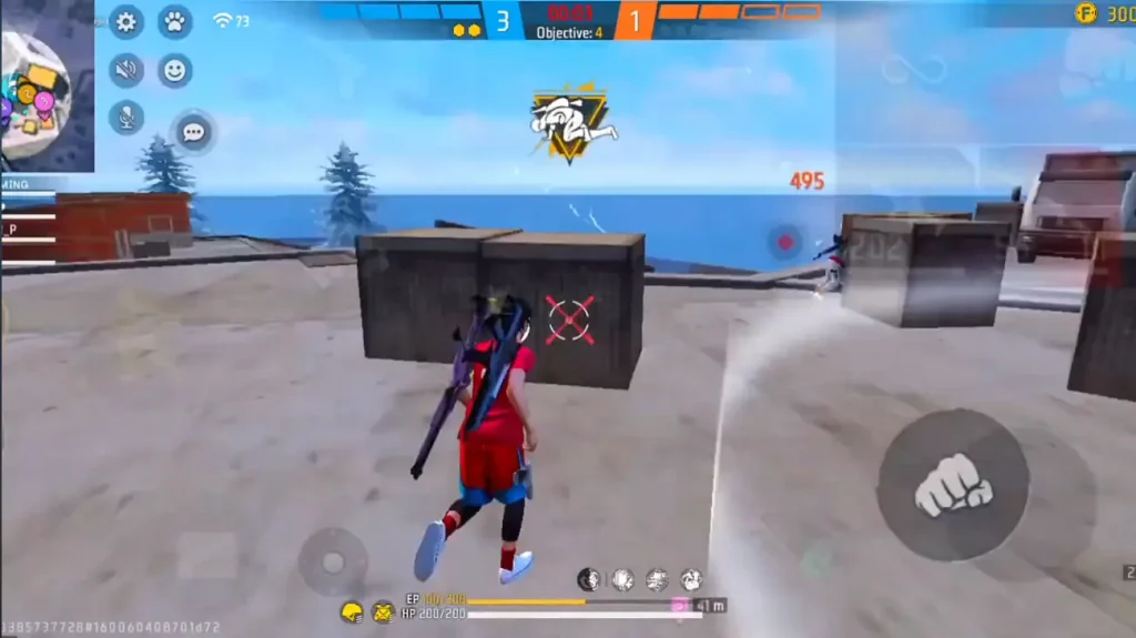 winning free fire sensitivity settings Free Fire 4x scope sensitivity slider 55 screenshot