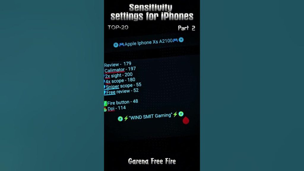 youtube free fire sensitivity settings Free Fire settings menu on mobile phone screenshot